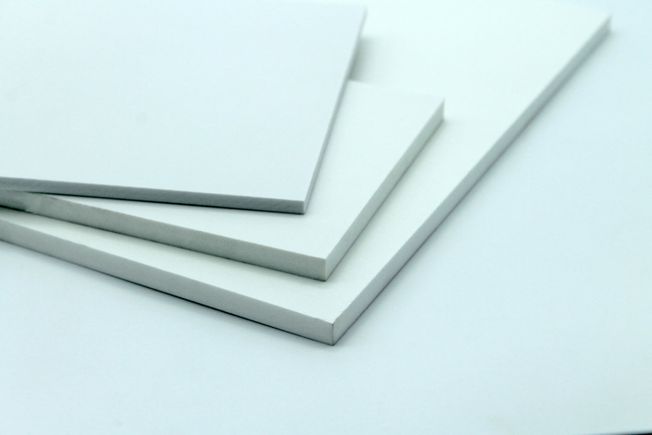 Vitroflex PVC, White foamed PVC